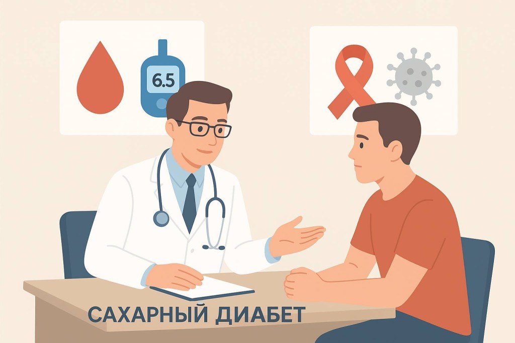 Диабет и ВИЧ: «два мира», которые «разговаривают» друг с другом